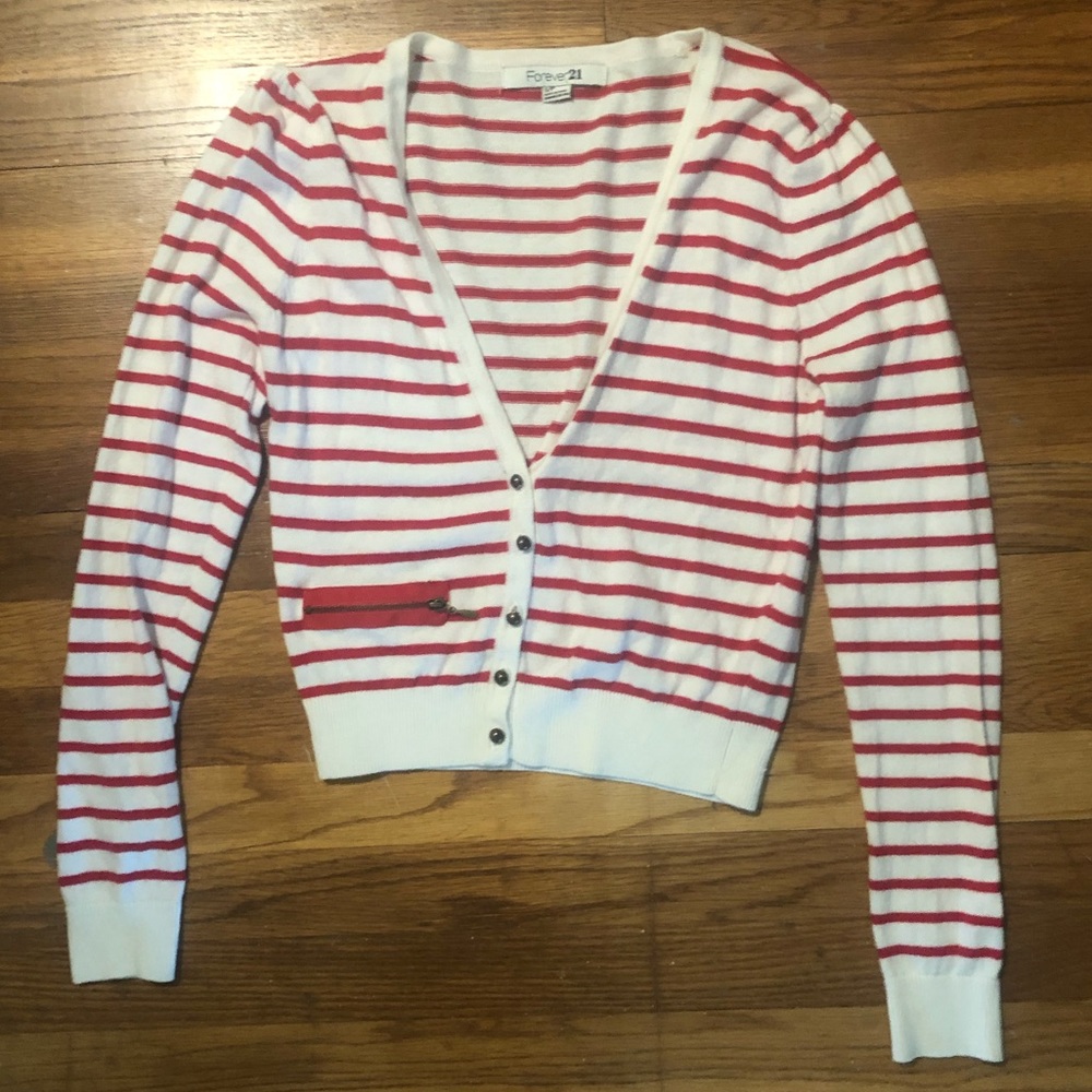 Forever 21 button down sweater